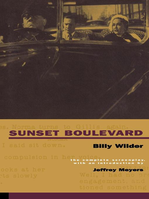 Title details for Sunset Boulevard by Billy Wilder - Wait list